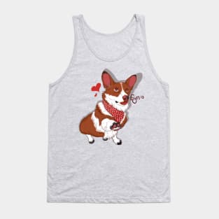 Corgi Tank Top